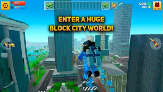 block city wars mod apk god mode