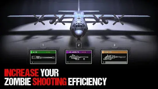 zombie gunship mod apk (unlimited money and ammo)