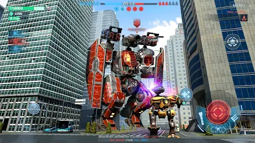 war robots mod apk unlimited money and gold