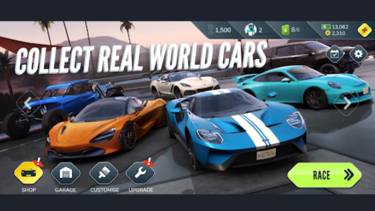 Rebel Racing mod menu