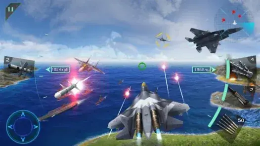 Sky Fighters 3D gameplay