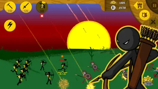 Stick War Legacy gameplay