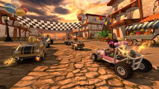 Beach-Buggy-Racing-gameplay