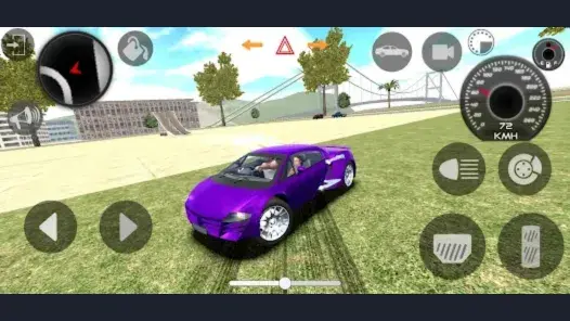 Indian Cars Simulator 3D controls